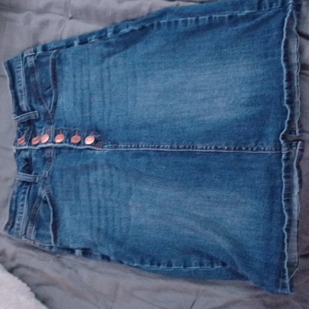 Denim skirt